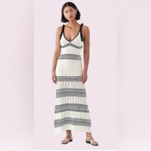 Ramy Brook Birdie Dress Crochet Maxi Dress